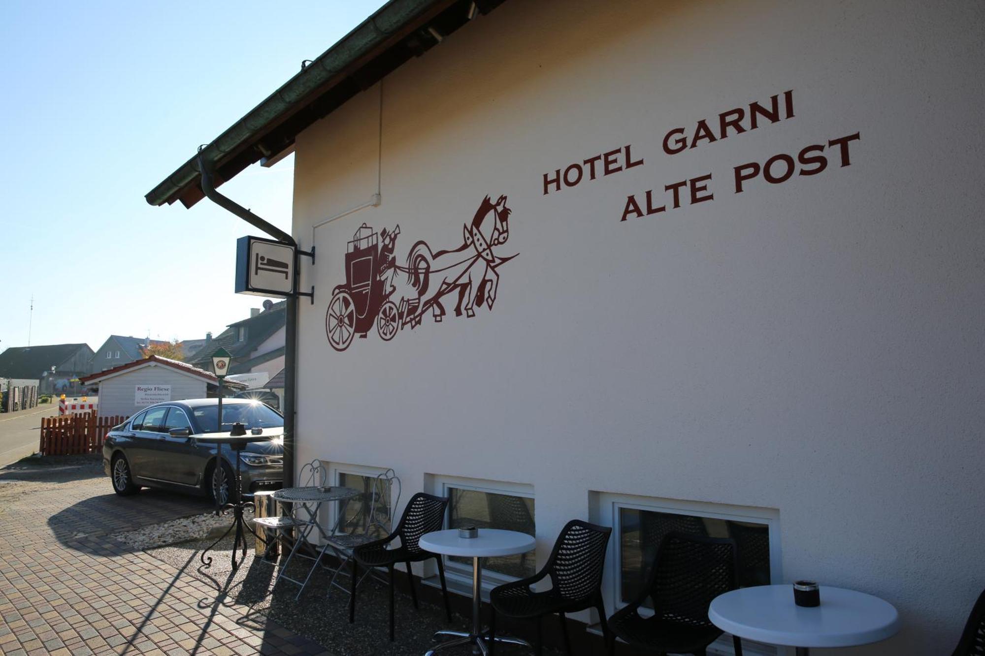 Hotel Garni Alte Post Schallbach Esterno foto