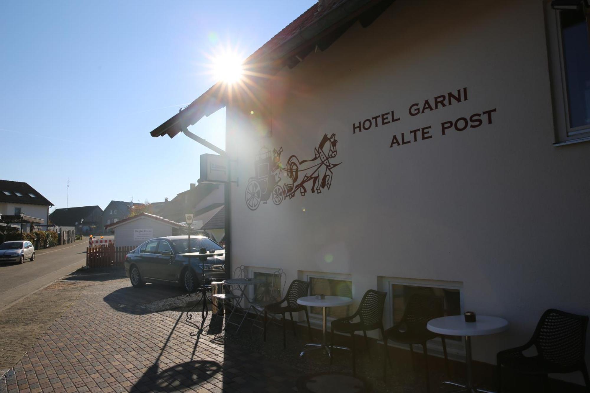 Hotel Garni Alte Post Schallbach Esterno foto