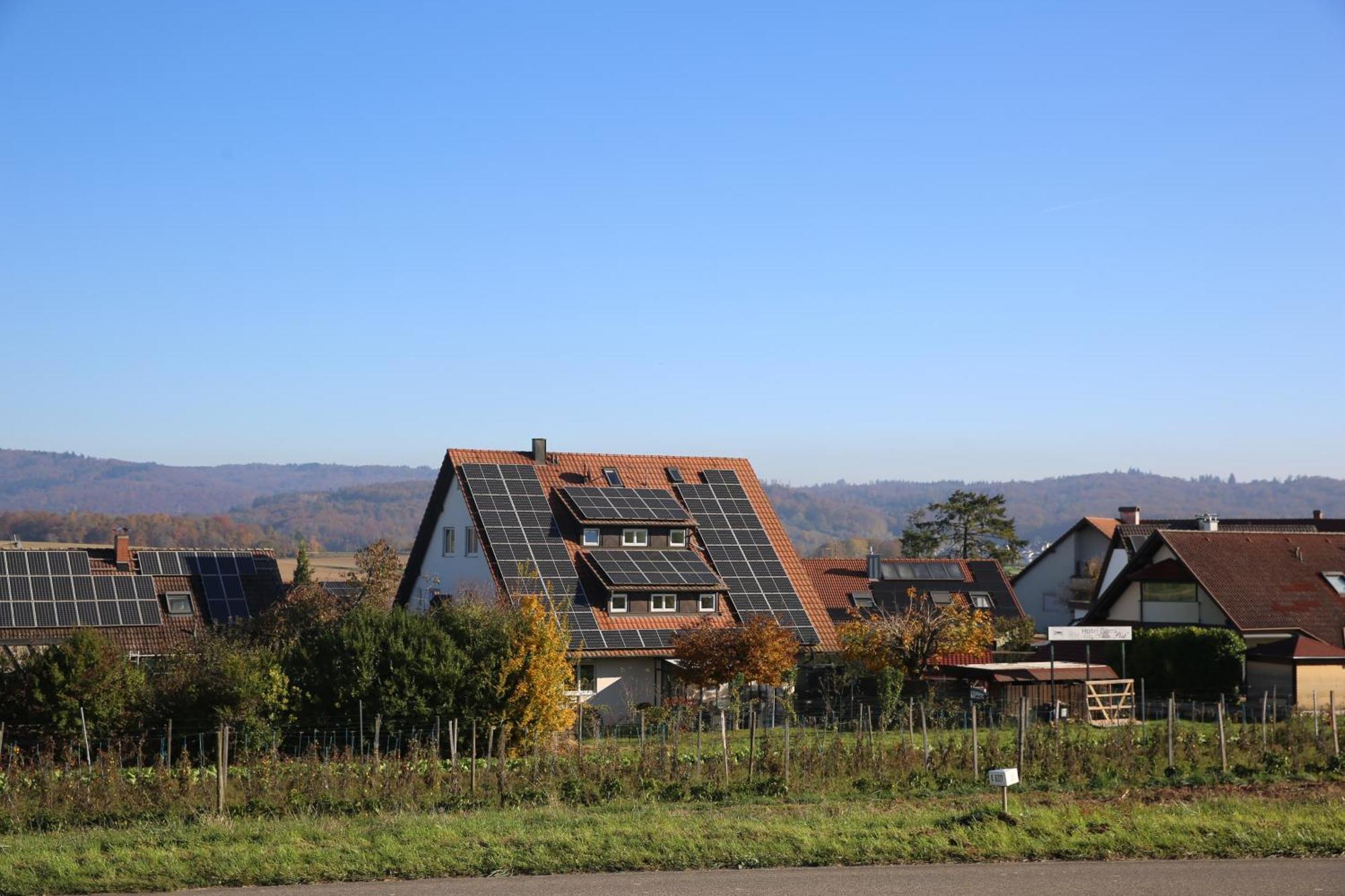 Hotel Garni Alte Post Schallbach Esterno foto